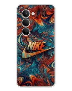 Чехол для Xiaomi Redmi 15 с картинкой «Nike в абстракции»