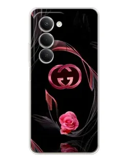 Чехол для Xiaomi Redmi 15 с картинкой «Gucci — неоновая роза»