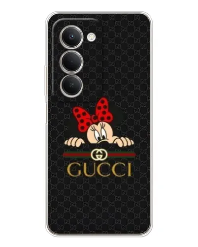 Чехол для Xiaomi Redmi 15 с картинкой «Минни Маус Gucci — черный» Чехол для Xiaomi Redmi 15 с картинкой «Минни Маус Gucci — черный»