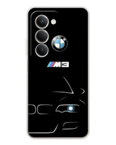 Чехол для Xiaomi Redmi 15 с картинкой «Минималистичный принт BMW M3» Чехол для Xiaomi Redmi 15 с картинкой «Минималистичный принт BMW M3»