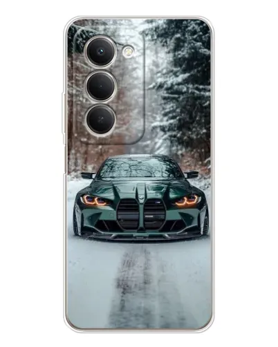 Чехол для Xiaomi Redmi 15 с картинкой «BMW в зимнем лесу» Чехол для Xiaomi Redmi 15 с картинкой «BMW в зимнем лесу»