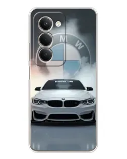 Чехол для Xiaomi Redmi 15 с картинкой «BMW в белом дыму» Чехол для Xiaomi Redmi 15 с картинкой «BMW в белом дыму»