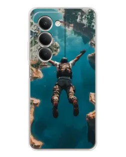 Чехол для Xiaomi Redmi 15 с картинкой «PUBG — свободное падение»
