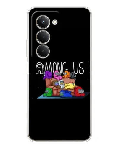 Чехол для Xiaomi Redmi 15 с картинкой «Логотип Among Us» Чехол для Xiaomi Redmi 15 с картинкой «Логотип Among Us»