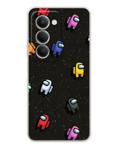 Чехол для Xiaomi Redmi 15 с картинкой «Космический паттерн Among Us» Чехол для Xiaomi Redmi 15 с картинкой «Космический паттерн Among Us»