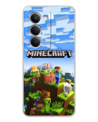Чохол для Xiaomi Redmi 15 з картинкою «Minecraft класичний світ» Чохол для Xiaomi Redmi 15 з картинкою «Minecraft класичний світ»