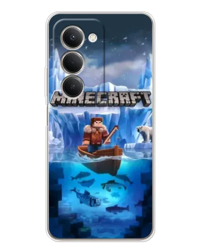 Чохол для Xiaomi Redmi 15 з картинкою «Minecraft льодянийсвіт» Чохол для Xiaomi Redmi 15 з картинкою «Minecraft льодянийсвіт»