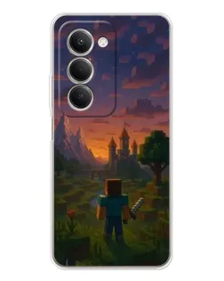 Чохол для Xiaomi Redmi 15 з картинкою «Стів біля вежі»