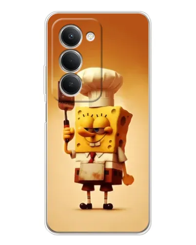 Чехол для Xiaomi Redmi 15 с картинкой «Губка Боб повар» Чехол для Xiaomi Redmi 15 с картинкой «Губка Боб повар»