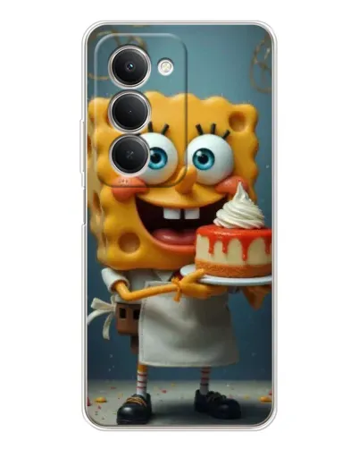 Чехол для Xiaomi Redmi 15 с картинкой «Повар Спанч Боб» Чехол для Xiaomi Redmi 15 с картинкой «Повар Спанч Боб»