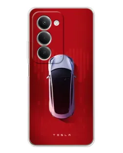 Чохол для Xiaomi Redmi 15 з картинкою «Tesla Top View» Чохол для Xiaomi Redmi 15 з картинкою «Tesla Top View»