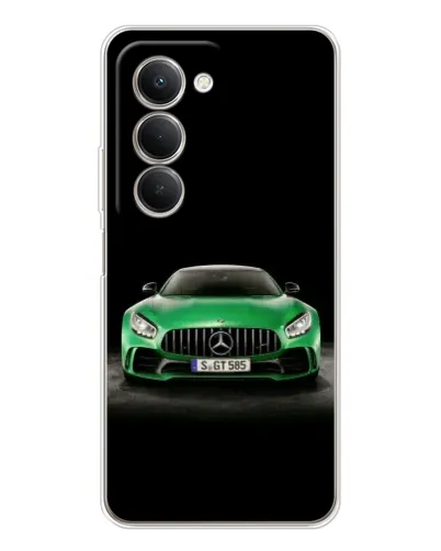 Чехол для Xiaomi Redmi 15 с картинкой «Mercedes — неоновый лого» Чехол для Xiaomi Redmi 15 с картинкой «Mercedes — неоновый лого»