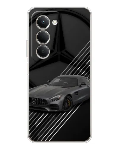 Чехол для Xiaomi Redmi 15 с картинкой «Mercedes AMG — графика» Чехол для Xiaomi Redmi 15 с картинкой «Mercedes AMG — графика»