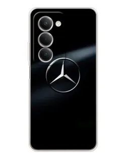 Чехол для Xiaomi Redmi 15 с картинкой «Mercedes на металле» Чехол для Xiaomi Redmi 15 с картинкой «Mercedes на металле»