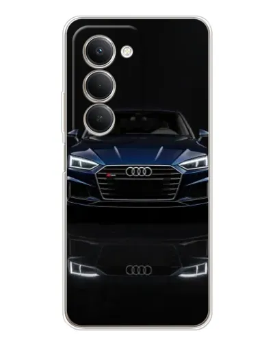 Чехол для Xiaomi Redmi 15 с картинкой «Audi — ночное отражение»