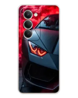 Чохол для Xiaomi Redmi 15 з картинкою «Lamborghini червоне сяйво» Чохол для Xiaomi Redmi 15 з картинкою «Lamborghini червоне сяйво»