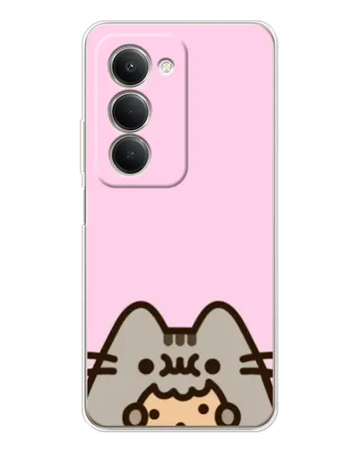 Чехол для Xiaomi Redmi 15 с картинкой «Pusheen и печенье» Чехол для Xiaomi Redmi 15 с картинкой «Pusheen и печенье»