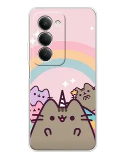 Чехол для Xiaomi Redmi 15 с картинкой «Единорог Pusheen»