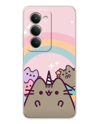 Чехол для Xiaomi Redmi 15 с картинкой «Единорог Pusheen» Чехол для Xiaomi Redmi 15 с картинкой «Единорог Pusheen»