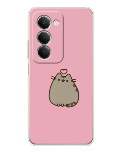 Чехол для Xiaomi Redmi 15 с картинкой «Pusheen сердце» Чехол для Xiaomi Redmi 15 с картинкой «Pusheen сердце»