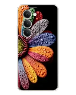 Чохол для Xiaomi Redmi 15 з картинкою «Райдужна квітка» Чохол для Xiaomi Redmi 15 з картинкою «Райдужна квітка»