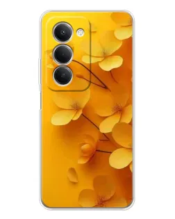 Чохол для Xiaomi Redmi 15 з картинкою «Золоті пелюстки» Чохол для Xiaomi Redmi 15 з картинкою «Золоті пелюстки»