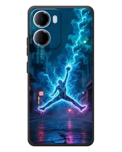 Чохол для Xiaomi Redmi 15a з картинкою «Jordan Gold Jumpman»