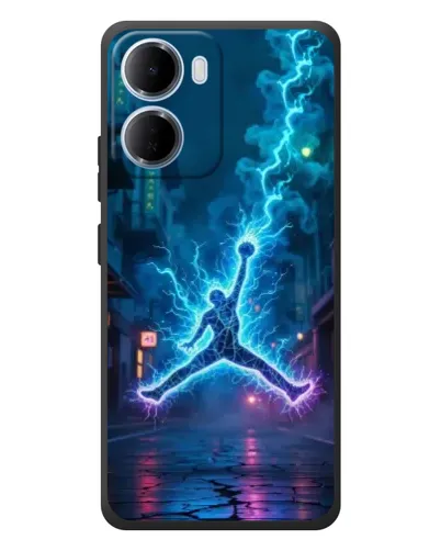 Чохол для Xiaomi Redmi 15a з картинкою «Jordan Gold Jumpman»