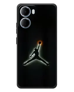 Чохол для Xiaomi Redmi 15a з картинкою «Jordan Gradient Logo»
