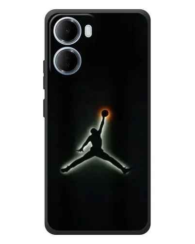 Чохол для Xiaomi Redmi 15a з картинкою «Jordan Gradient Logo»