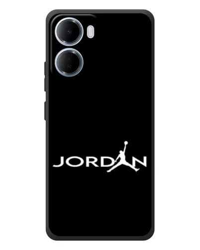 Чохол для Xiaomi Redmi 15a з картинкою «Jordan White Logo»