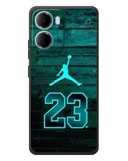 Чохол для Xiaomi Redmi 15a з картинкою «Jordan Cyan 23»