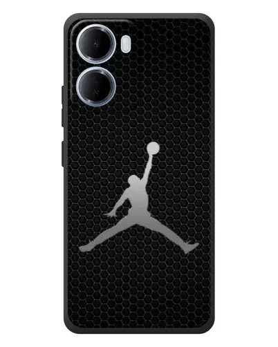 Чохол для Xiaomi Redmi 15a з картинкою «Jordan Dark Carbon»