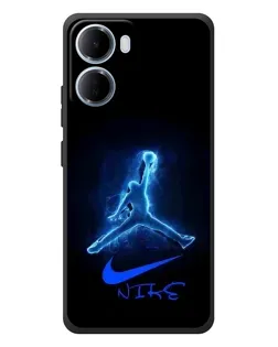 Чохол для Xiaomi Redmi 15a з картинкою «Jordan Neon Blue»