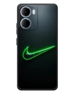 Чохол для Xiaomi Redmi 15a з картинкою «Неоновий контур Nike» Чохол для Xiaomi Redmi 15a з картинкою «Неоновий контур Nike»