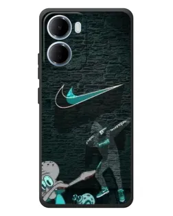 Чохол для Xiaomi Redmi 15a з картинкою «Спортивний арт Nike»