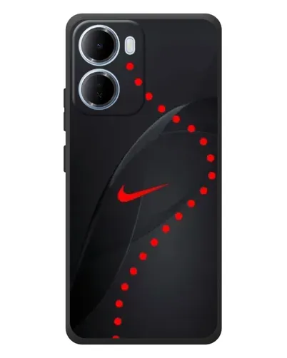 Чохол для Xiaomi Redmi 15a з картинкою «Абстрактний дизайн Nike»