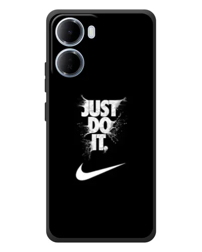 Чохол для Xiaomi Redmi 15a з картинкою «Текстовий принт Nike»