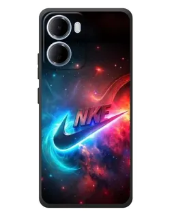 Чохол для Xiaomi Redmi 15a з картинкою «Вогняний логотип Nike»