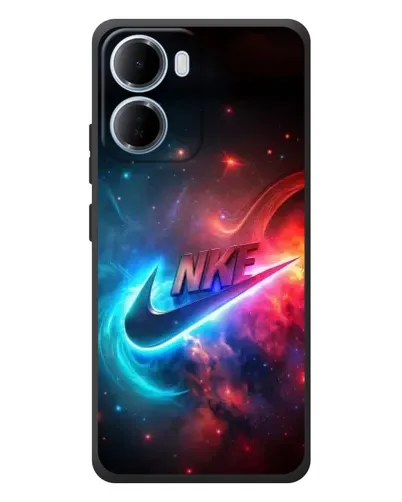 Чохол для Xiaomi Redmi 15a з картинкою «Вогняний логотип Nike»