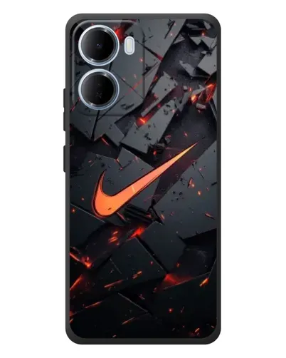 Чохол для Xiaomi Redmi 15a з картинкою «Nike — ефект розломів»