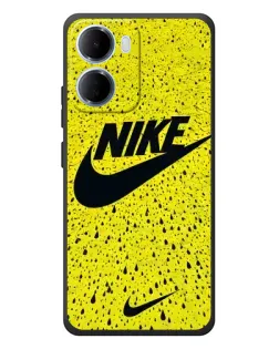 Чохол для Xiaomi Redmi 15a з картинкою «Жовтий текстурний Nike»