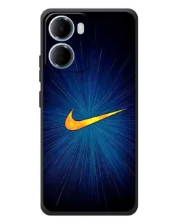 Чохол для Xiaomi Redmi 15a з картинкою «Синій пульс Nike» Чохол для Xiaomi Redmi 15a з картинкою «Синій пульс Nike»