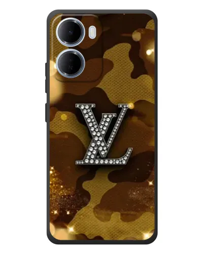 Чохол для Xiaomi Redmi 15a з картинкою «Камуфляжний Louis Vuitton»