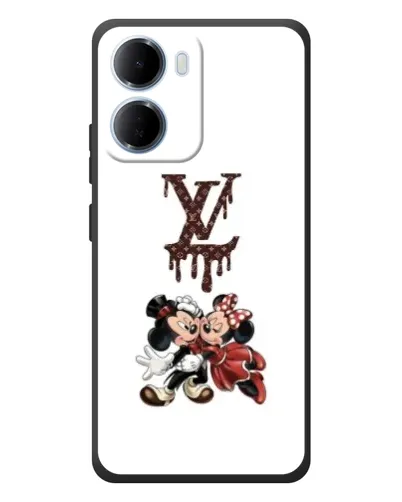 Чохол для Xiaomi Redmi 15a з картинкою «LV та Міккі Маус»