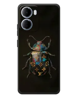 Чохол для Xiaomi Redmi 15a з картинкою «LV — мармуровий принт»