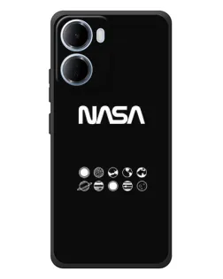 Чохол для Xiaomi Redmi 15a з картинкою «NASA — технічний принт»