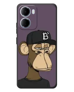 Чохол для Xiaomi Redmi 15a з картинкою «Bored Ape в кепці»