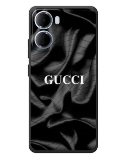 Чохол для Xiaomi Redmi 15a з картинкою «Gucci — шовкові хвилі» Чохол для Xiaomi Redmi 15a з картинкою «Gucci — шовкові хвилі»