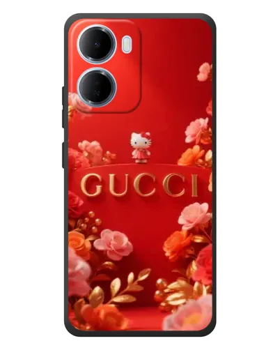 Чохол для Xiaomi Redmi 15a з картинкою «Gucci — золотий сад»